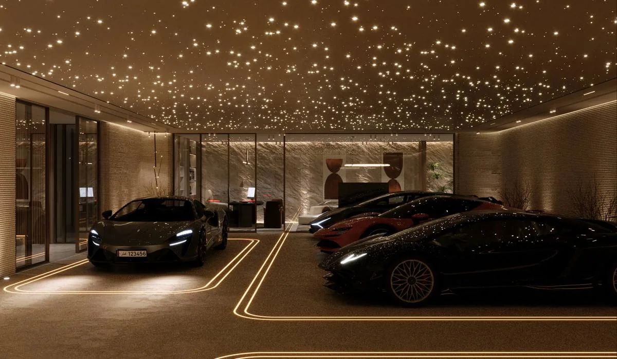Corte Vetro parking area